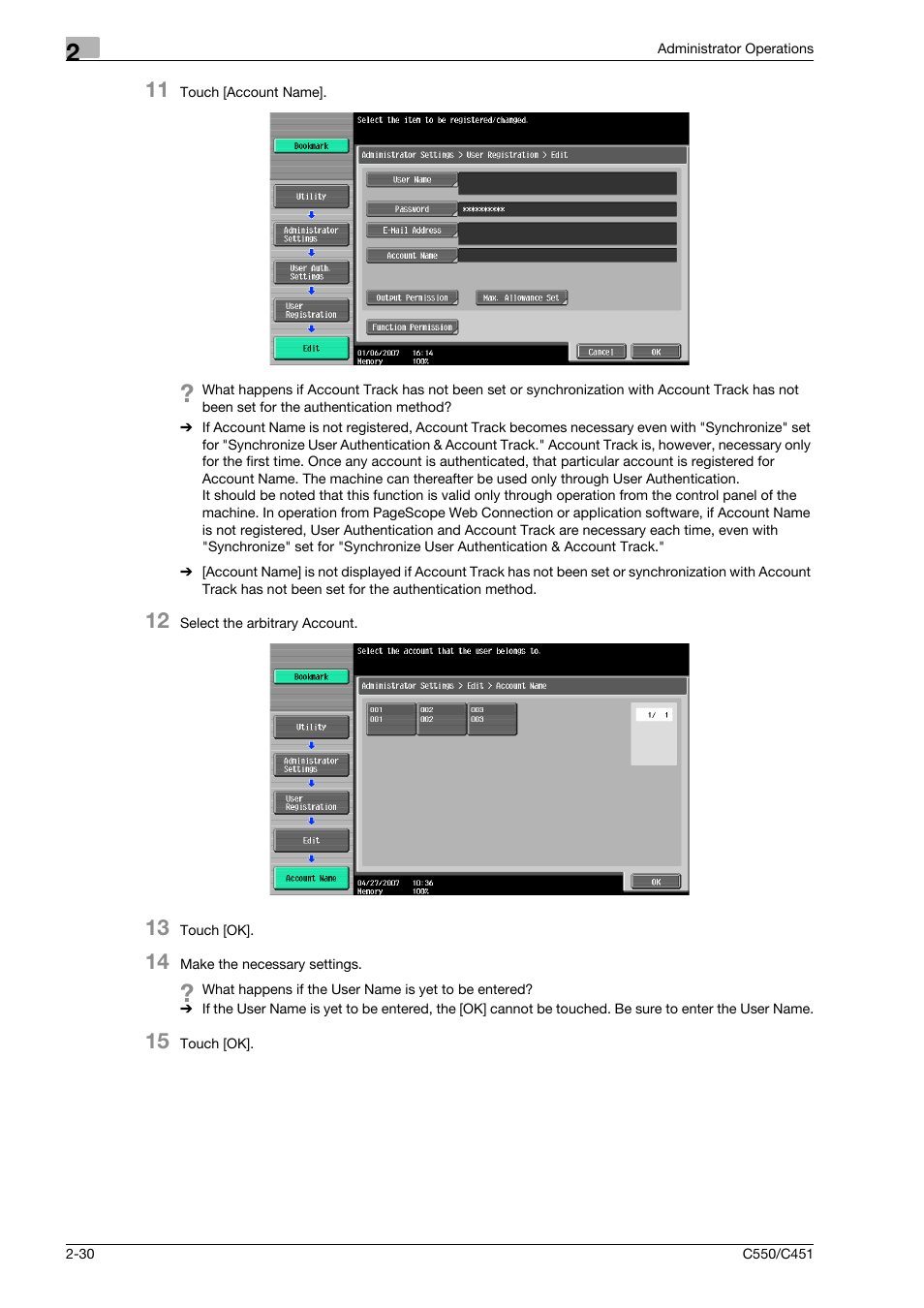 Konica Minolta bizhub C451 User Manual | Page 45 / 192