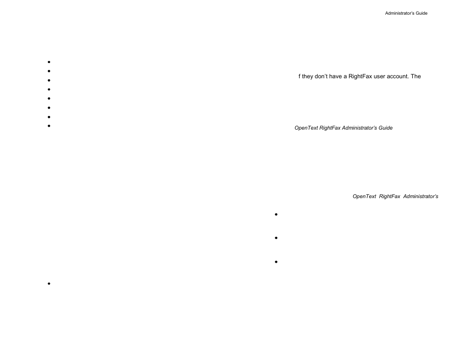 Rightfax server support and requirements | Konica Minolta OpenText RightFax User Manual | Page 6 / 20