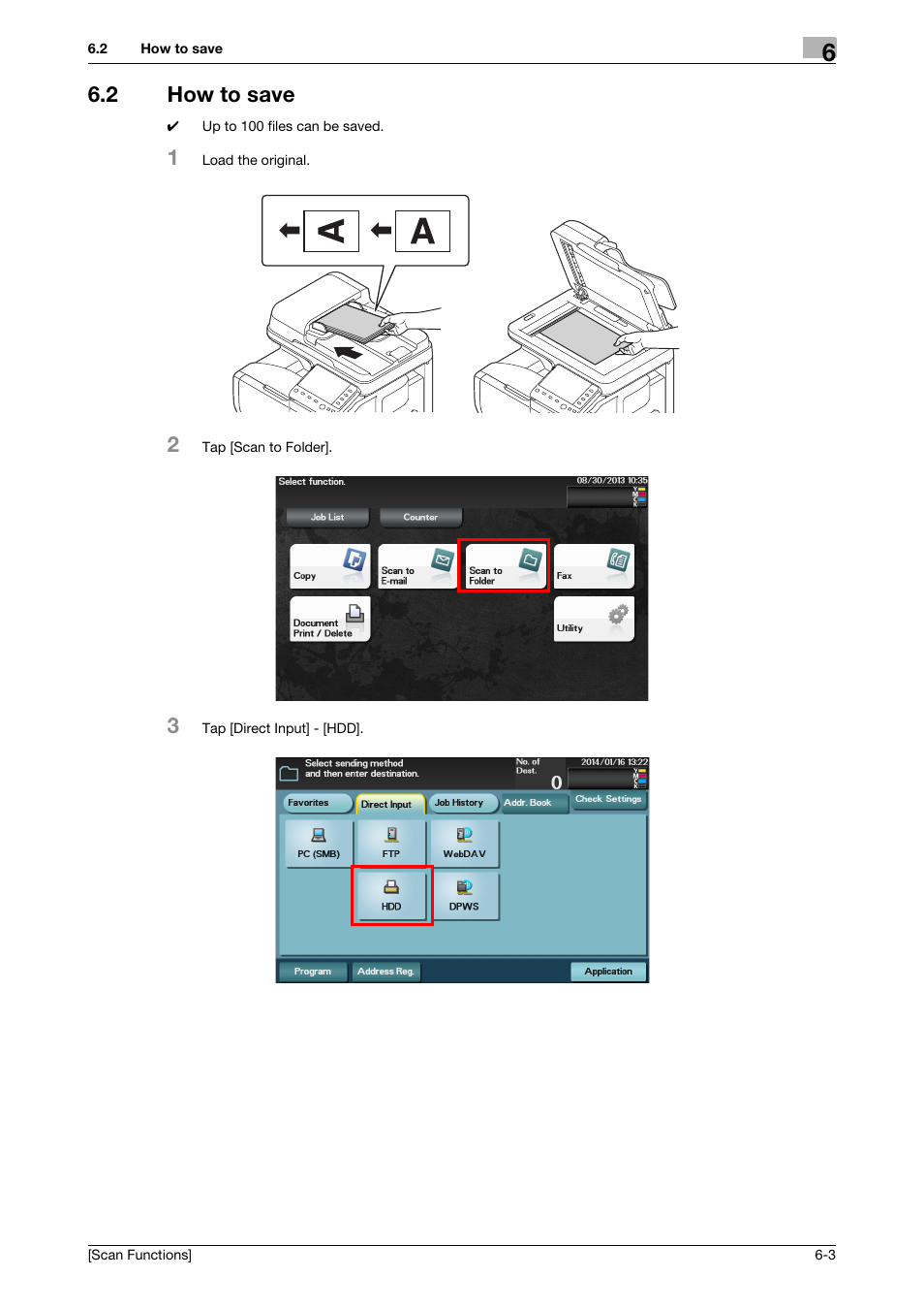 2 how to save, How to save -3 | Konica Minolta bizhub C3850 User Manual | Page 68 / 105