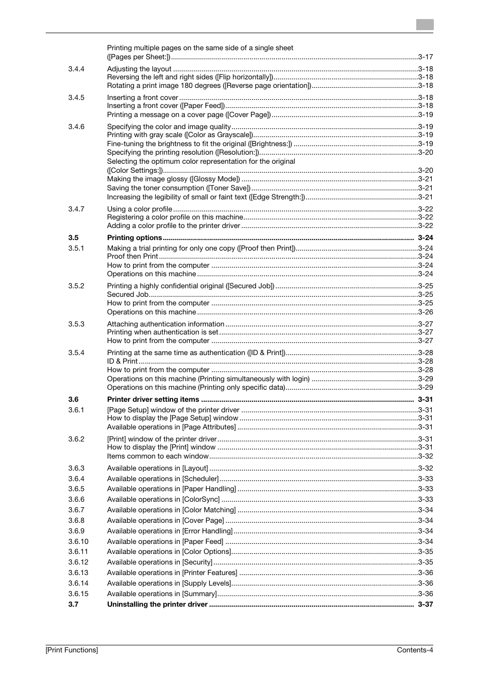 Konica Minolta bizhub C3350 User Manual | Page 5 / 119