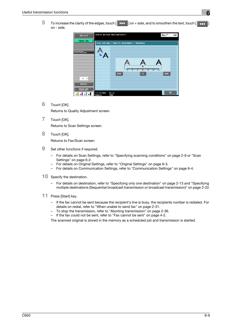 Konica Minolta FK-502 User Manual | Page 127 / 361