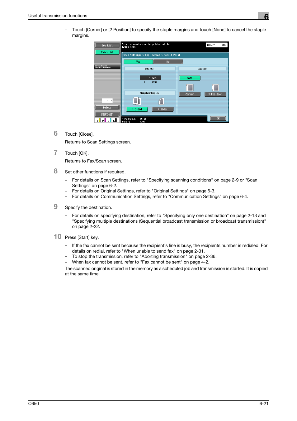 Konica Minolta FK-502 User Manual | Page 139 / 361