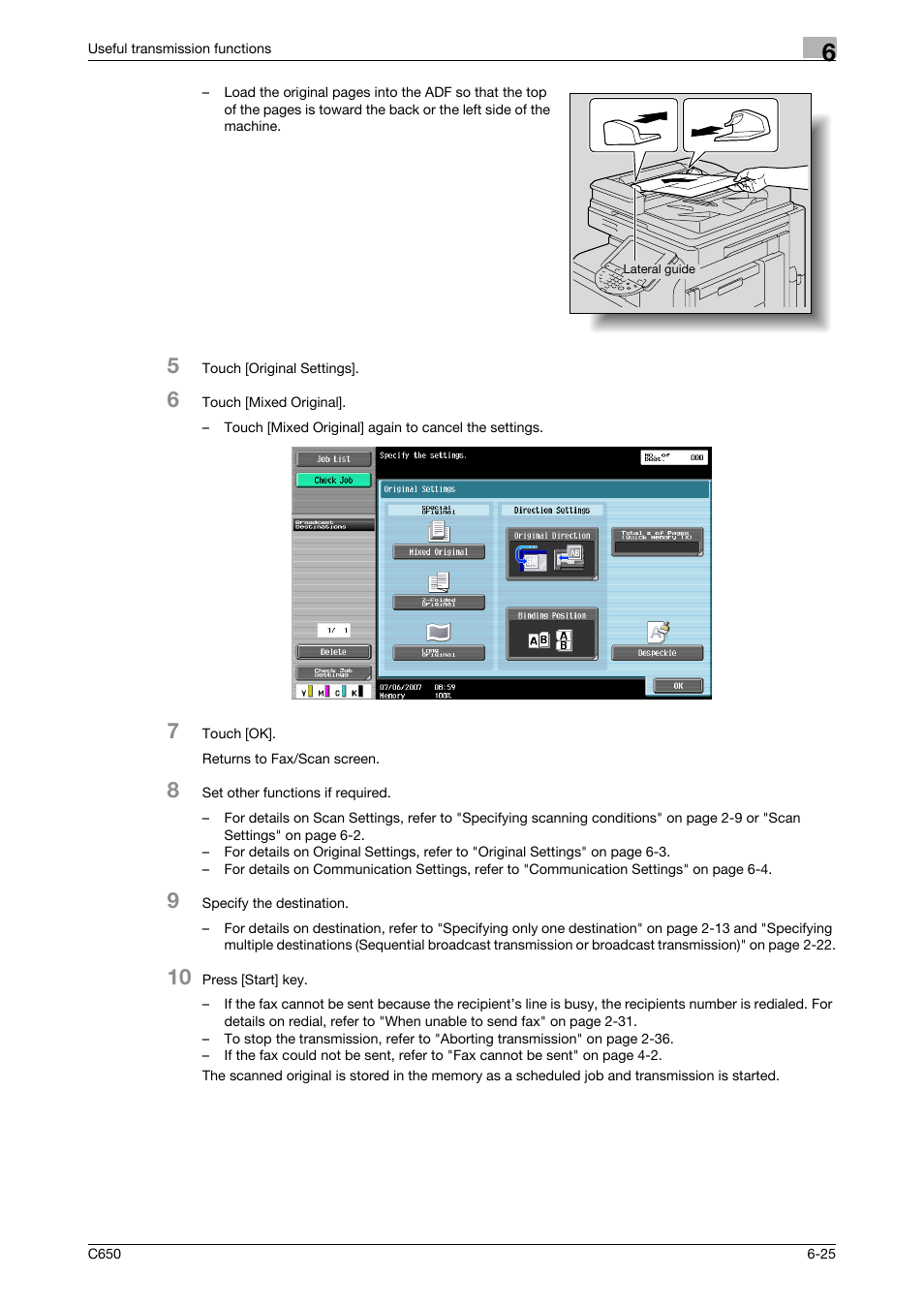 Konica Minolta FK-502 User Manual | Page 143 / 361