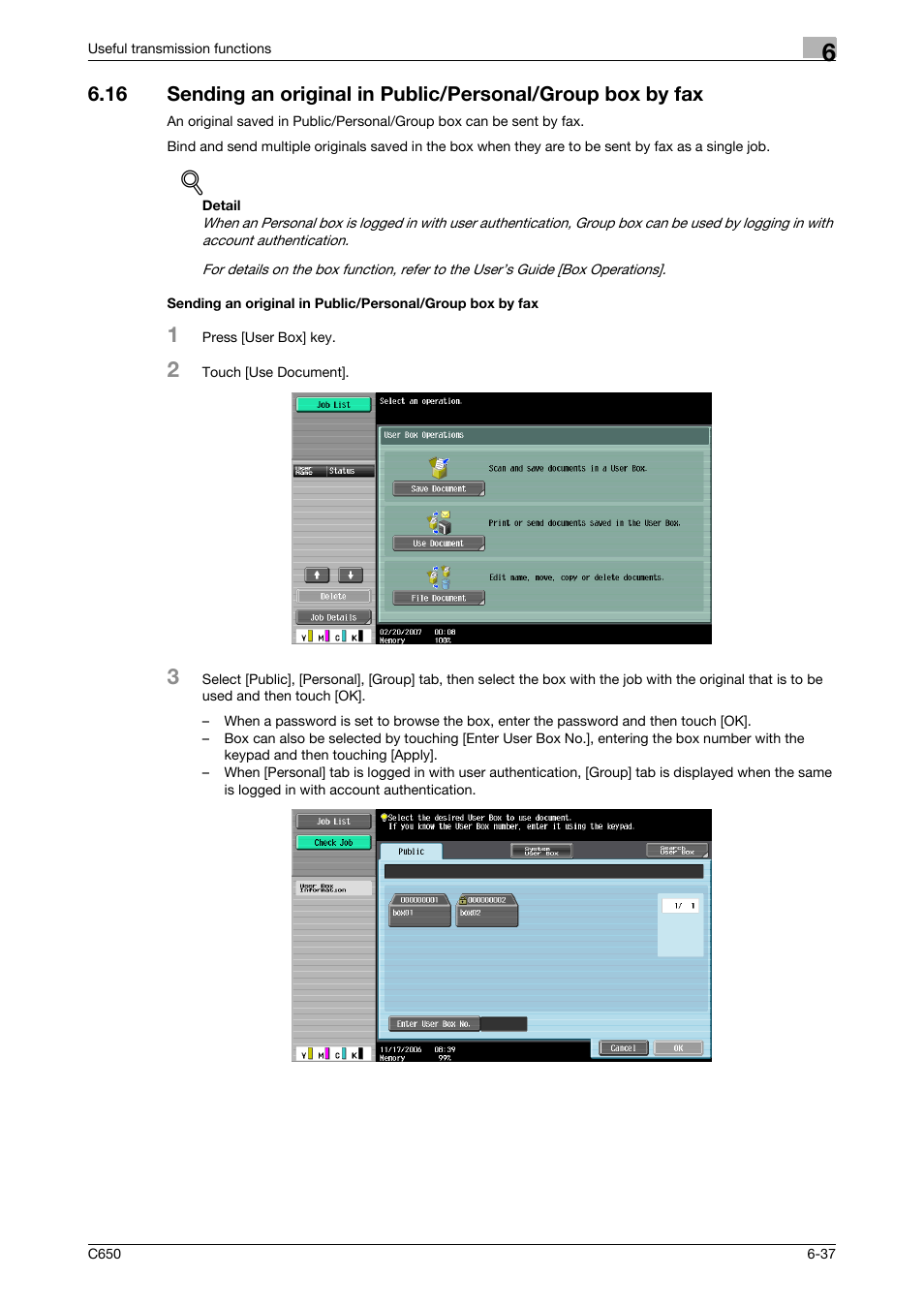 Konica Minolta FK-502 User Manual | Page 155 / 361