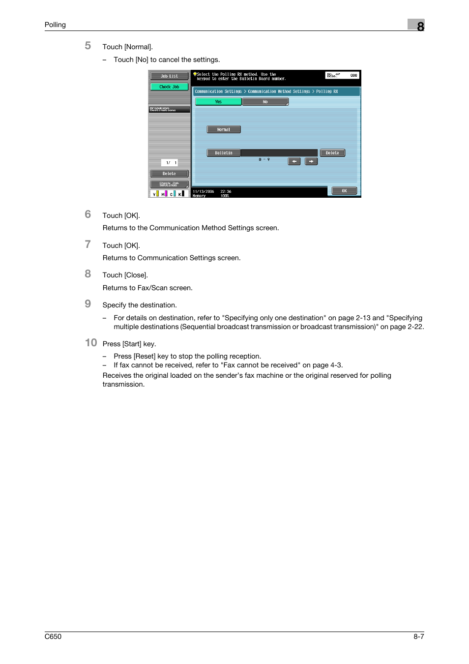 Konica Minolta FK-502 User Manual | Page 183 / 361