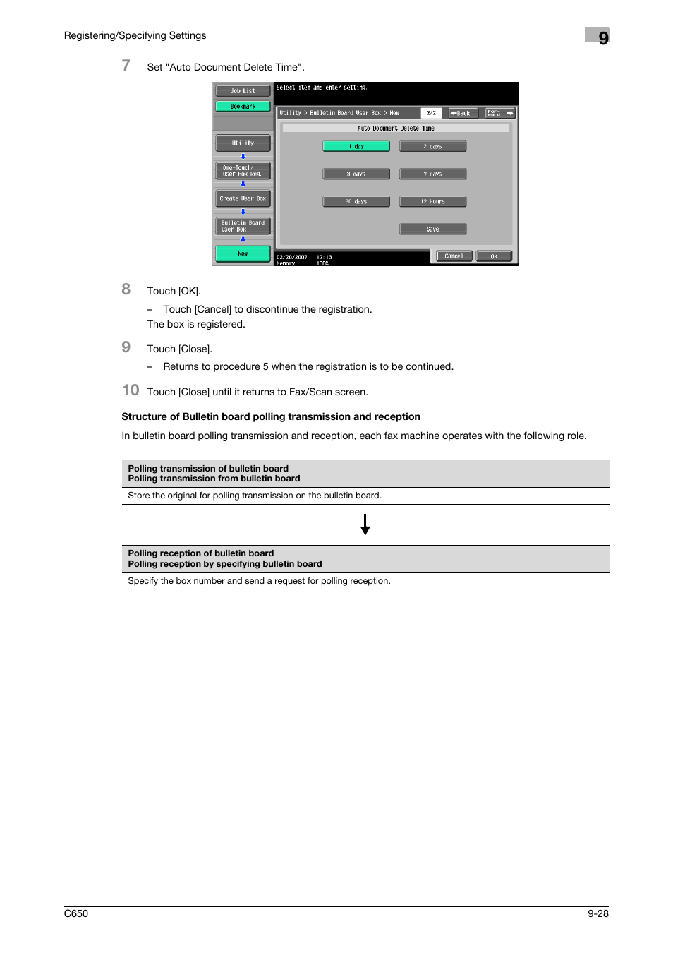 Konica Minolta FK-502 User Manual | Page 216 / 361