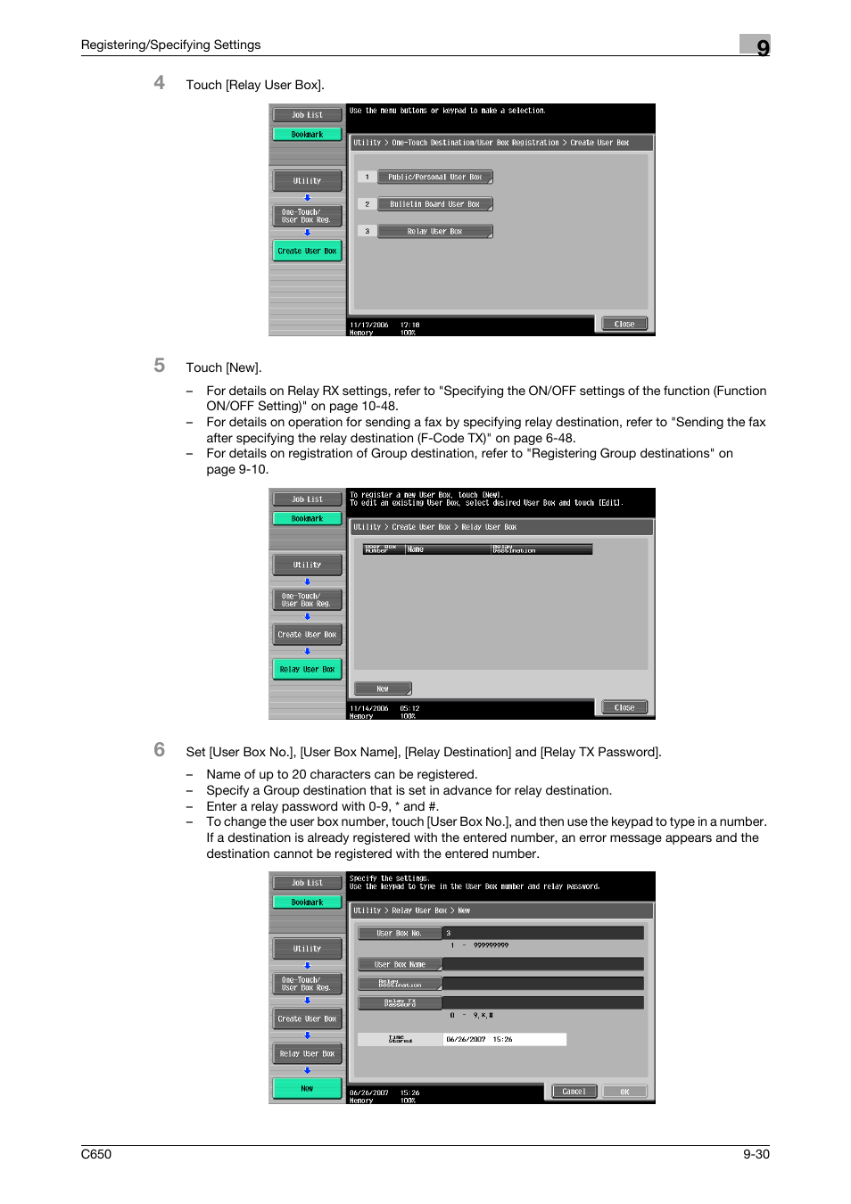 Konica Minolta FK-502 User Manual | Page 218 / 361