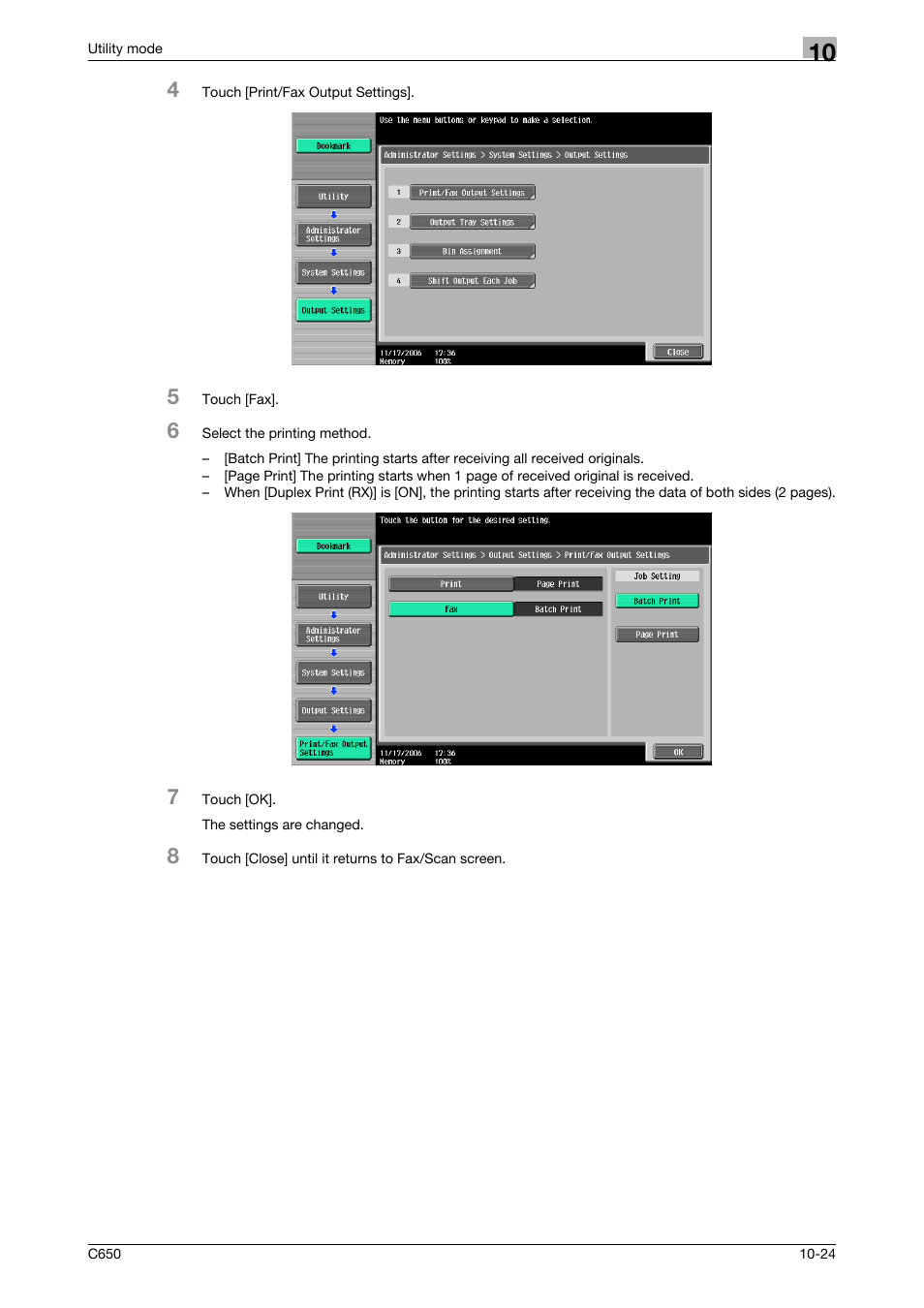 Konica Minolta FK-502 User Manual | Page 244 / 361