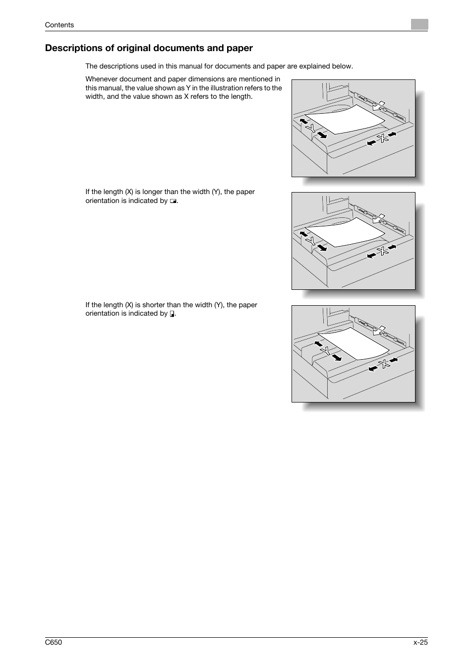 Descriptions of original documents and paper | Konica Minolta FK-502 User Manual | Page 26 / 361