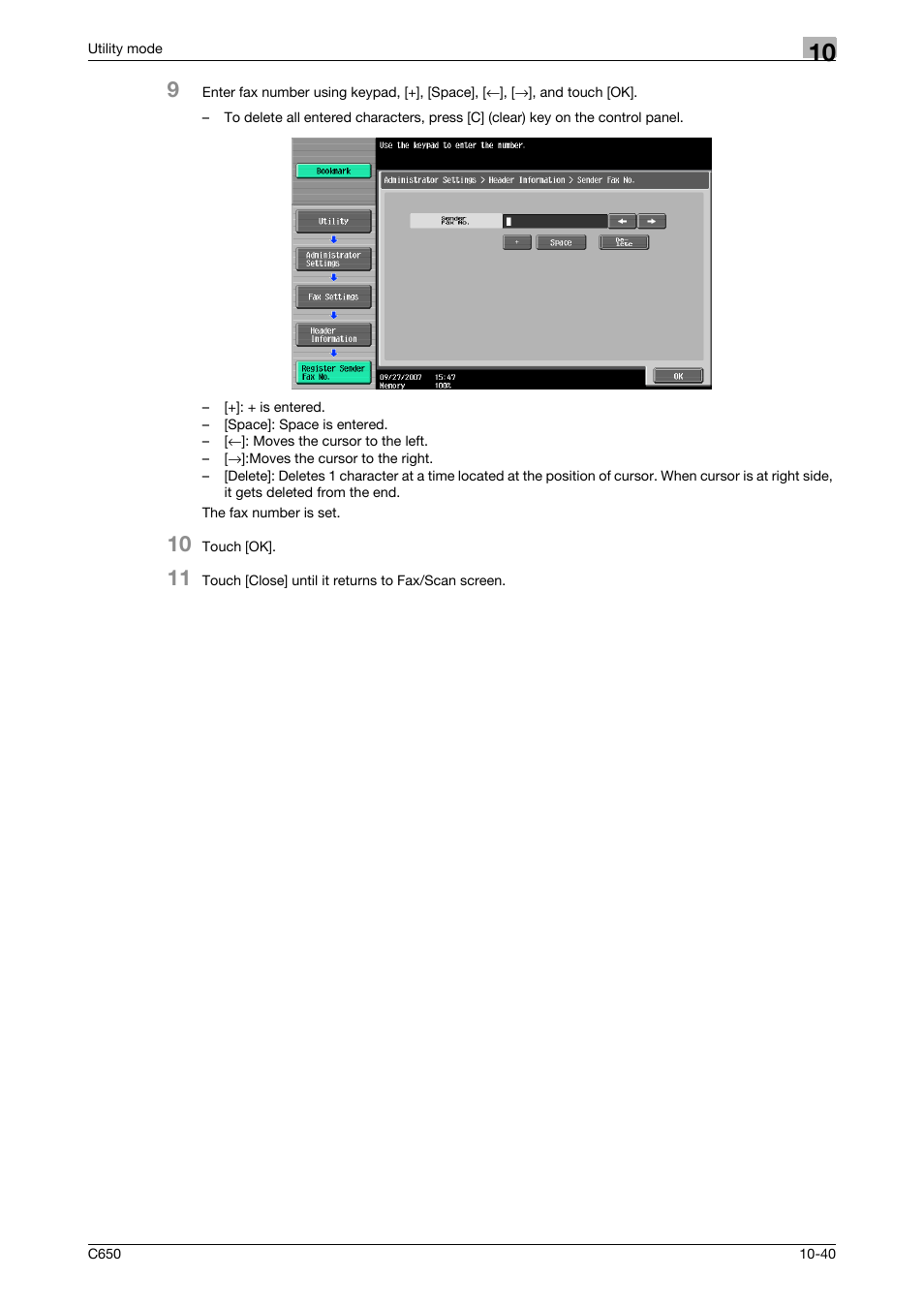 Konica Minolta FK-502 User Manual | Page 260 / 361