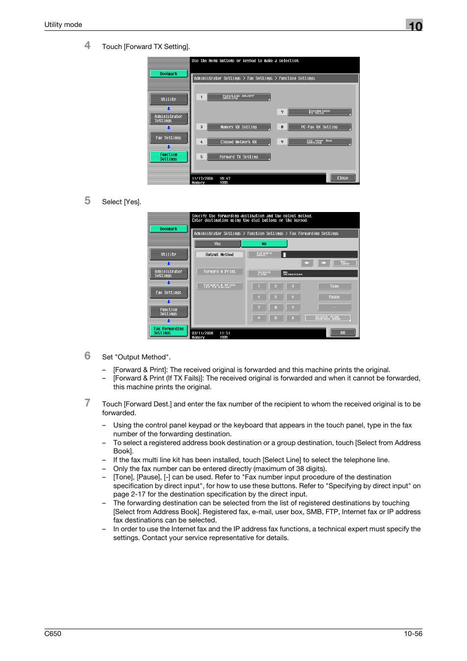 Konica Minolta FK-502 User Manual | Page 276 / 361