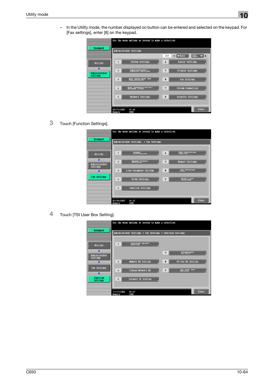 Konica Minolta FK-502 User Manual | Page 284 / 361