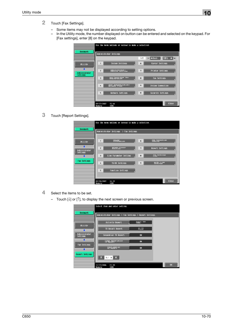 Konica Minolta FK-502 User Manual | Page 290 / 361