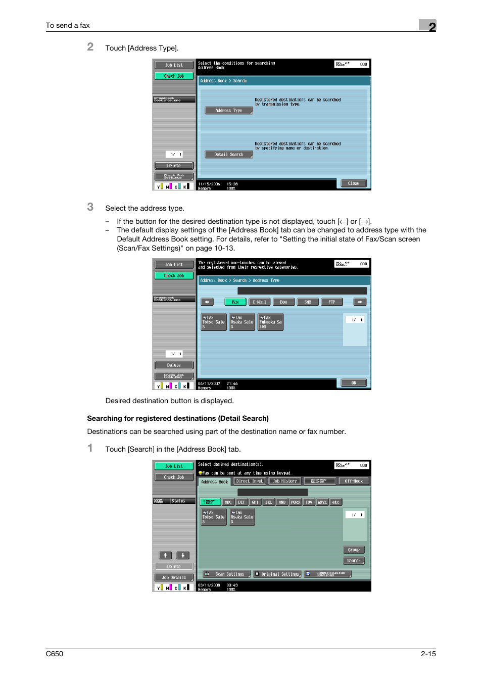 Konica Minolta FK-502 User Manual | Page 57 / 361