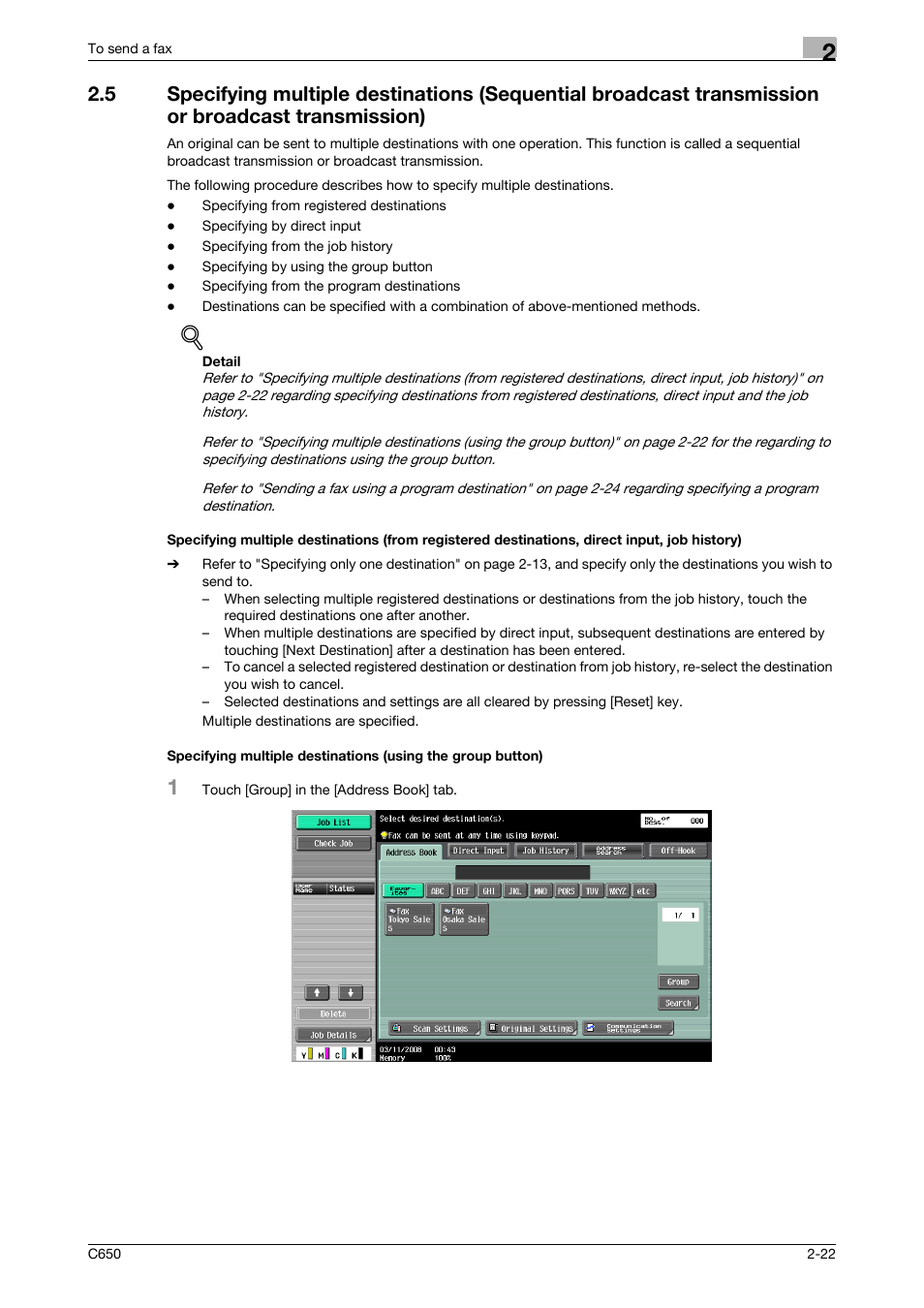 Konica Minolta FK-502 User Manual | Page 64 / 361