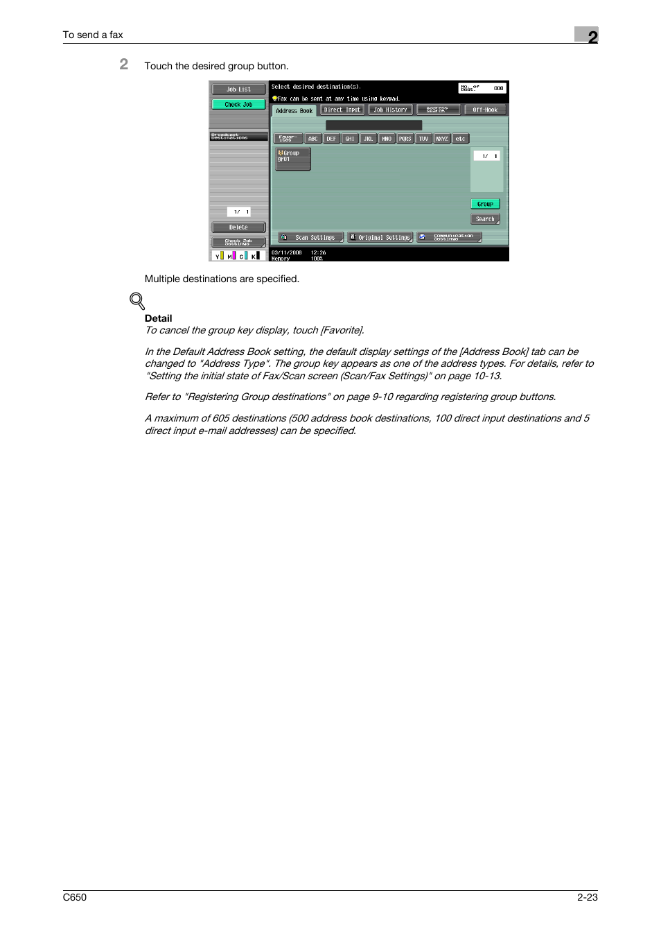 Konica Minolta FK-502 User Manual | Page 65 / 361
