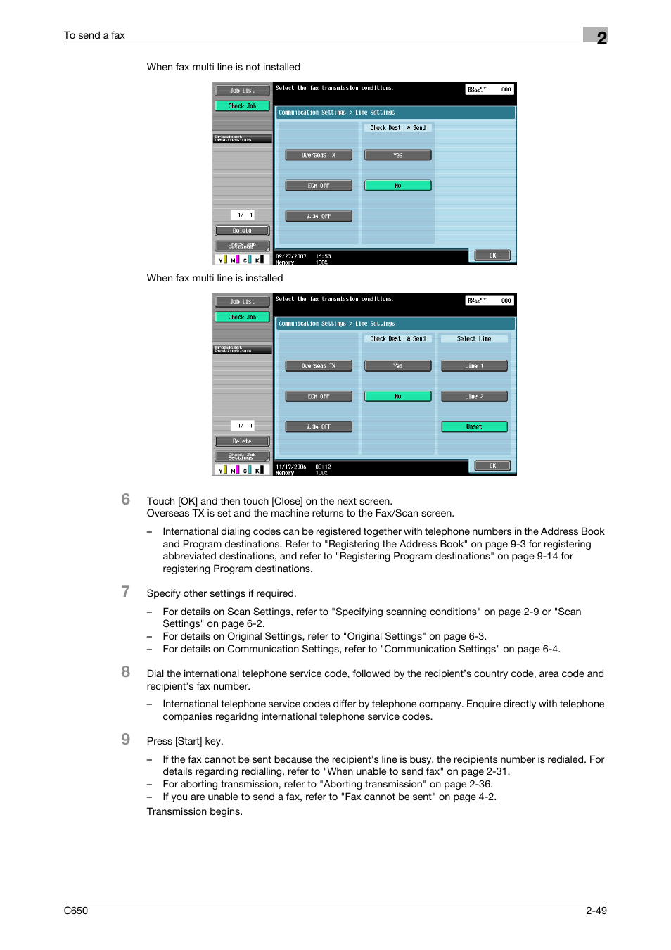 Konica Minolta FK-502 User Manual | Page 91 / 361