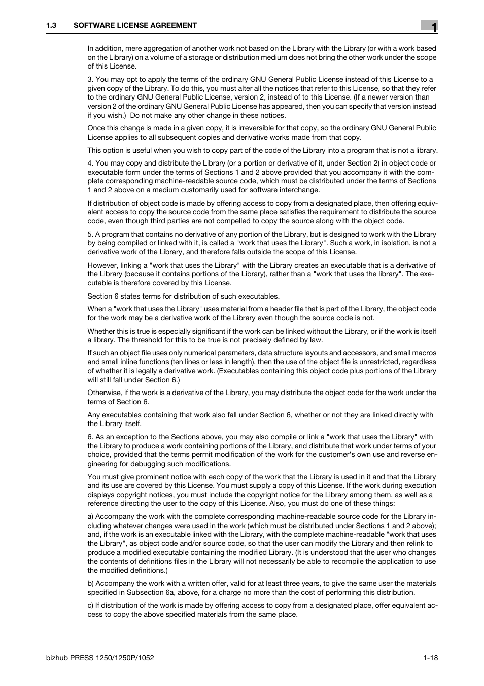 Konica Minolta bizhub PRESS 1250P User Manual | Page 19 / 90