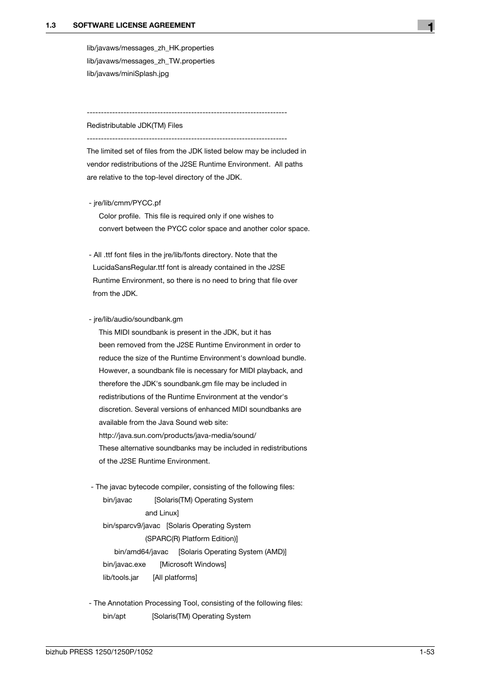 Konica Minolta bizhub PRESS 1250P User Manual | Page 54 / 90
