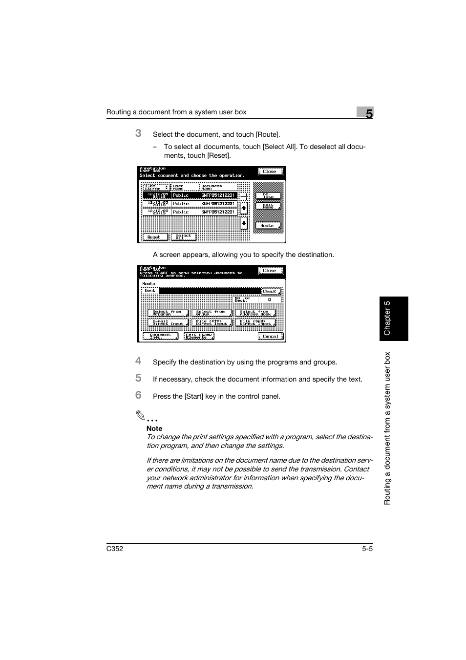 Konica Minolta bizhub C352 User Manual | Page 112 / 198