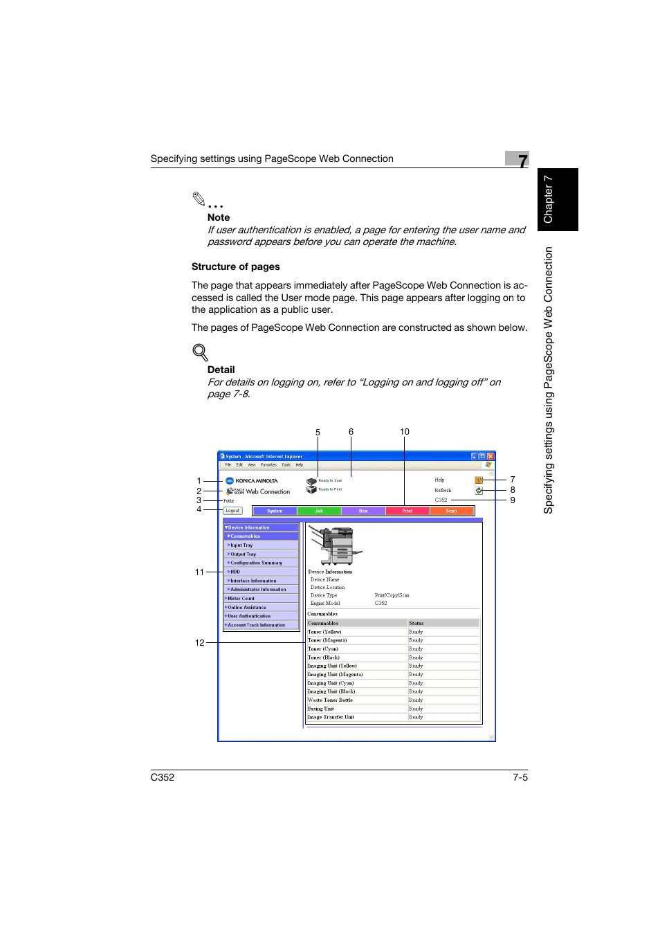 Konica Minolta bizhub C352 User Manual | Page 162 / 198