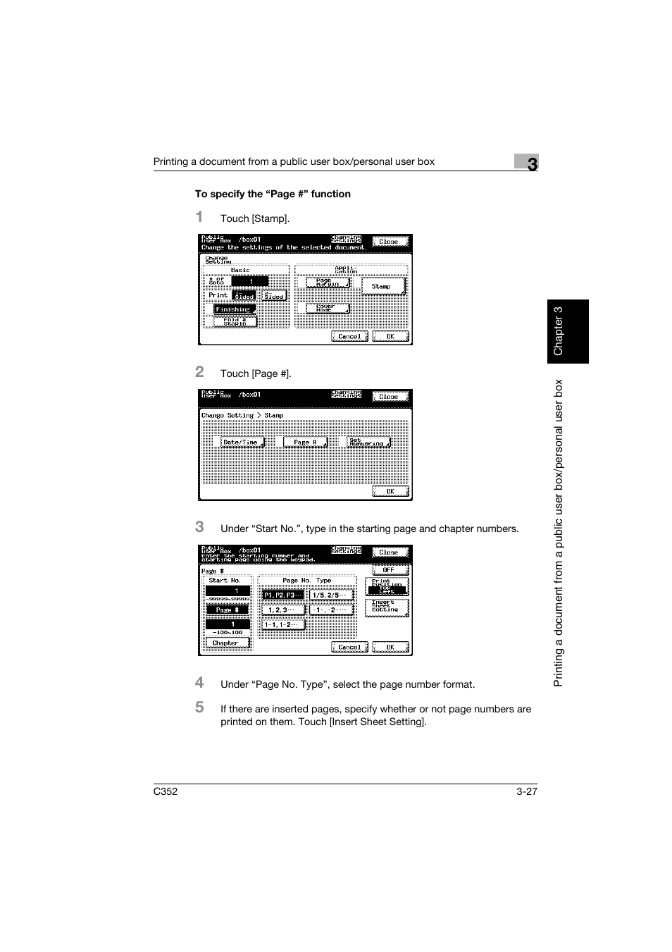 Konica Minolta bizhub C352 User Manual | Page 64 / 198