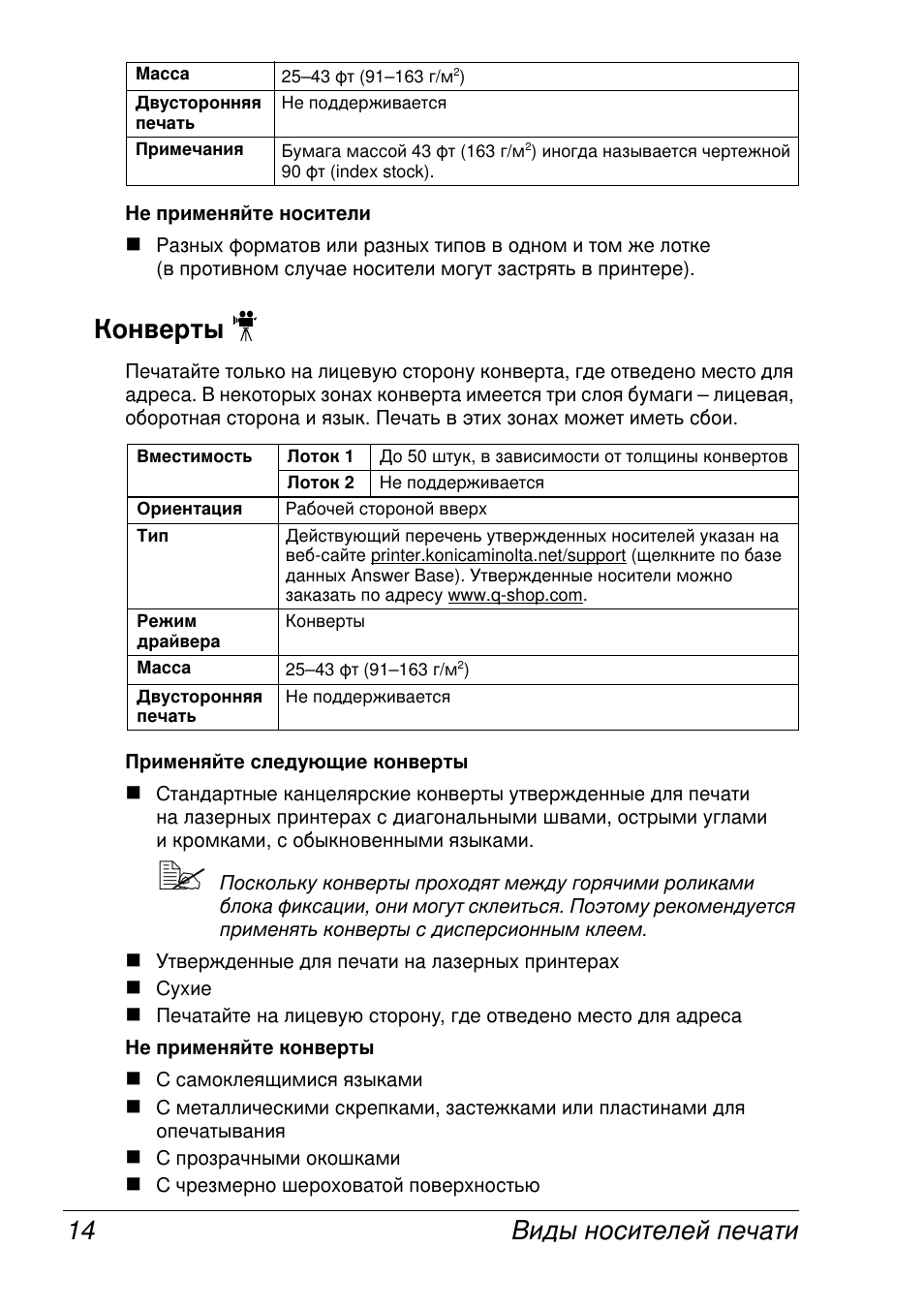 Konica Minolta MAGICOLOR 2300 User Manual | Page 22 / 172