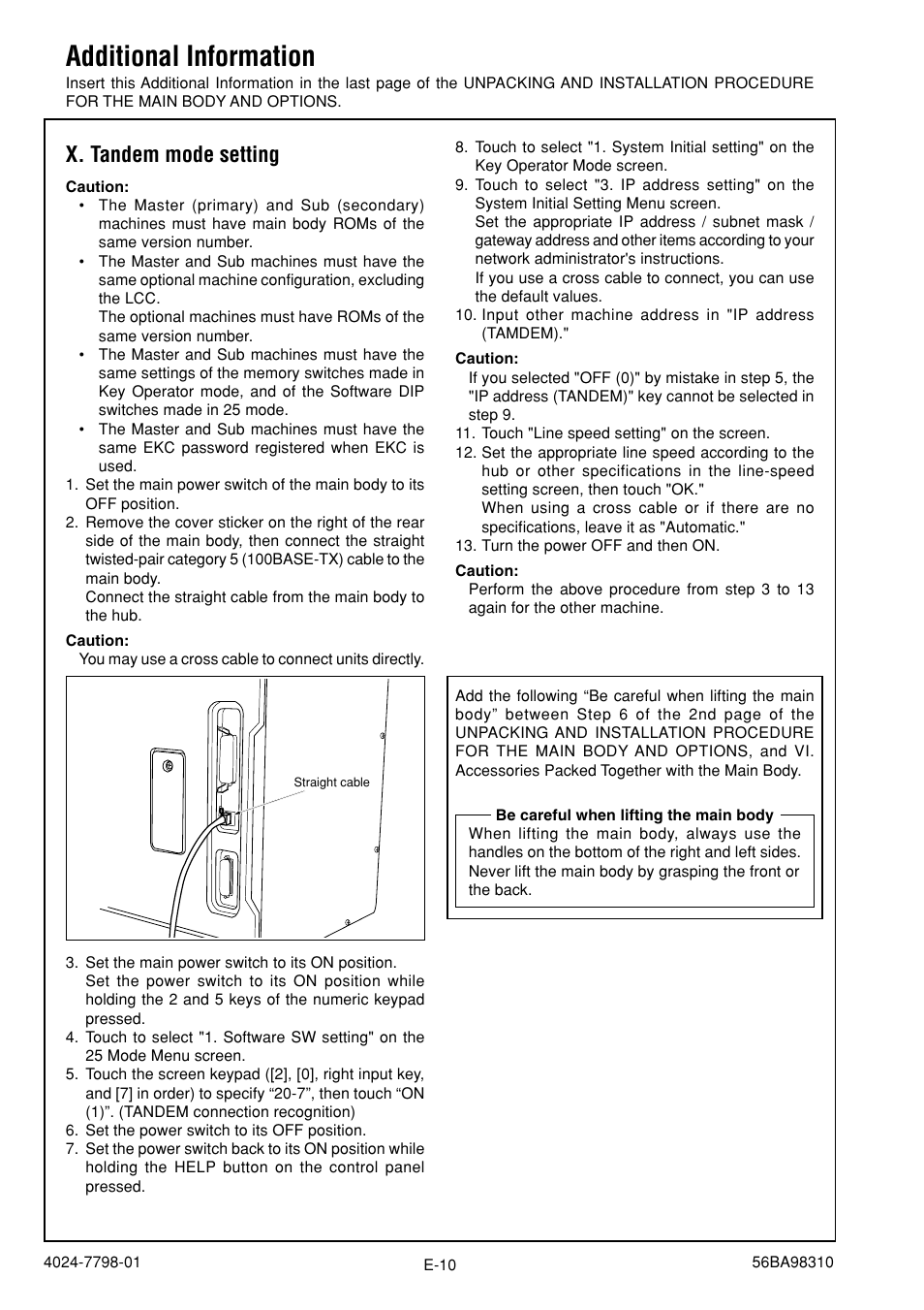 Konica Minolta Di650 User Manual | 1 page