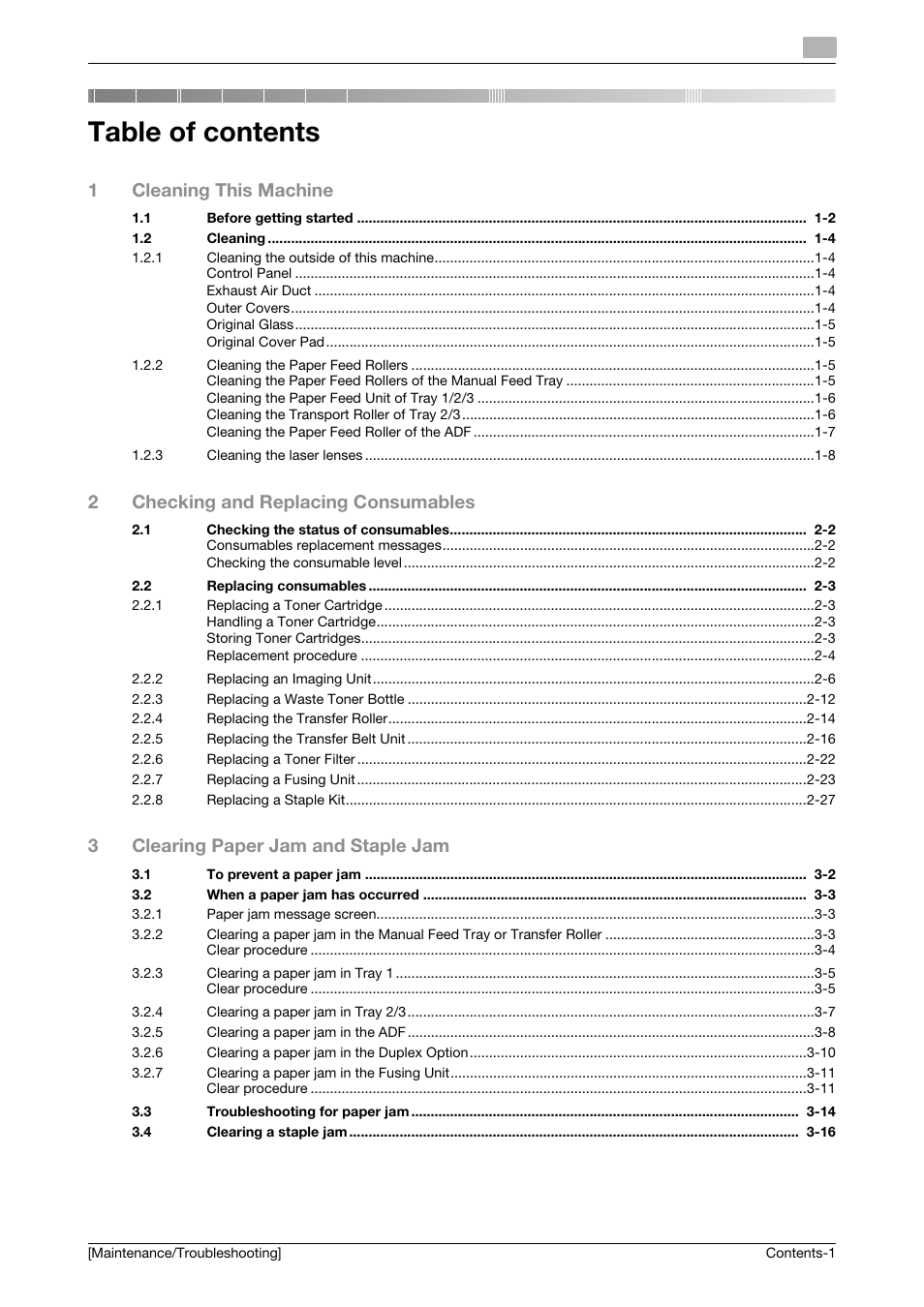 Konica Minolta bizhub C3850 User Manual | Page 2 / 82