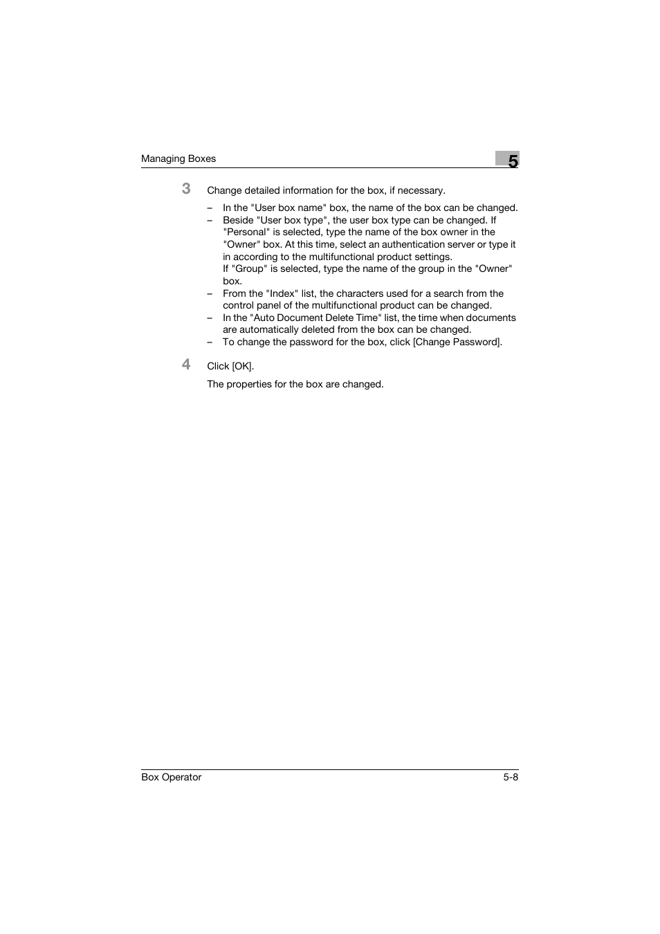 Konica Minolta PageScope Box Operator User Manual | Page 41 / 71