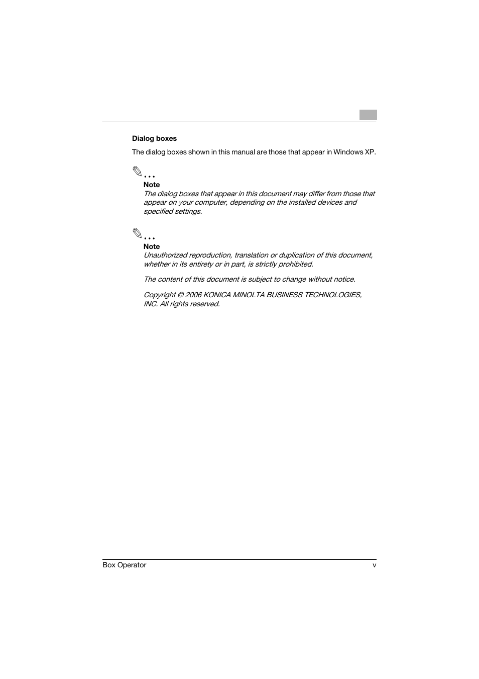 Konica Minolta PageScope Box Operator User Manual | Page 6 / 71