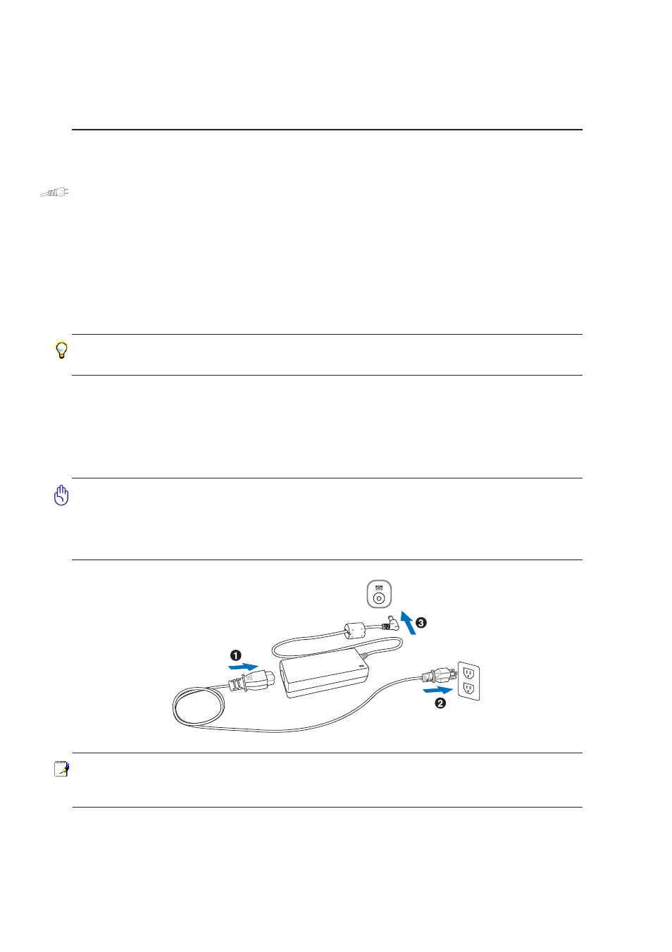 Power system | Asus E2333 User Manual | Page 24 / 74