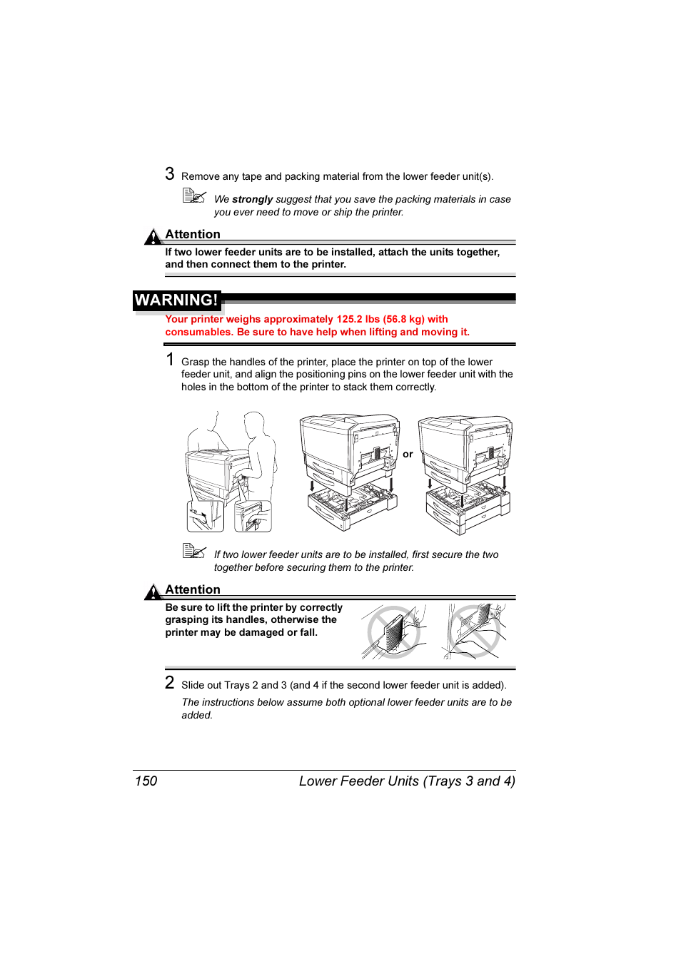 Warning | Konica Minolta Magicolor 7300 User Manual | Page 158 / 250