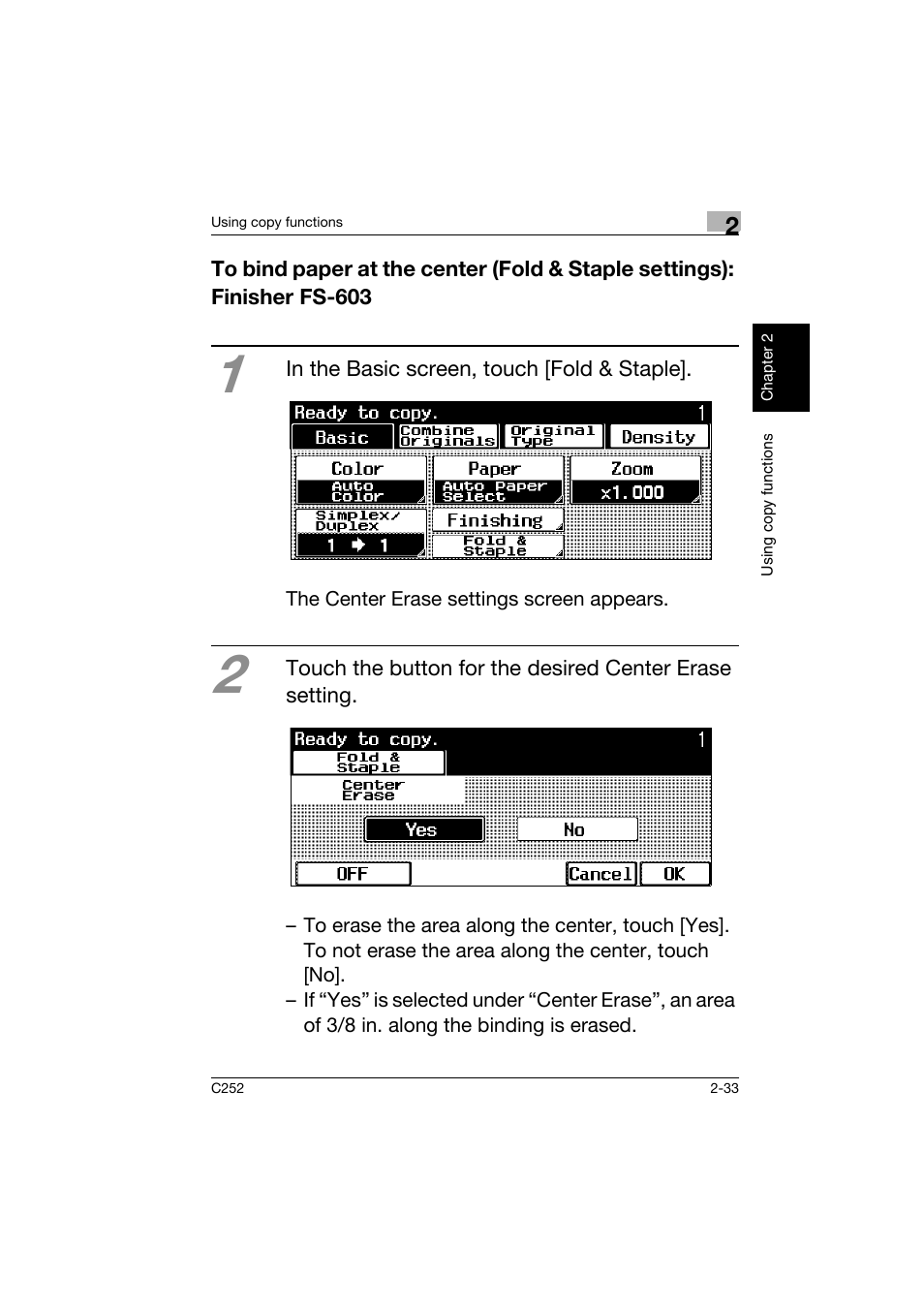 Konica Minolta BIZHUB C252 User Manual | Page 70 / 162