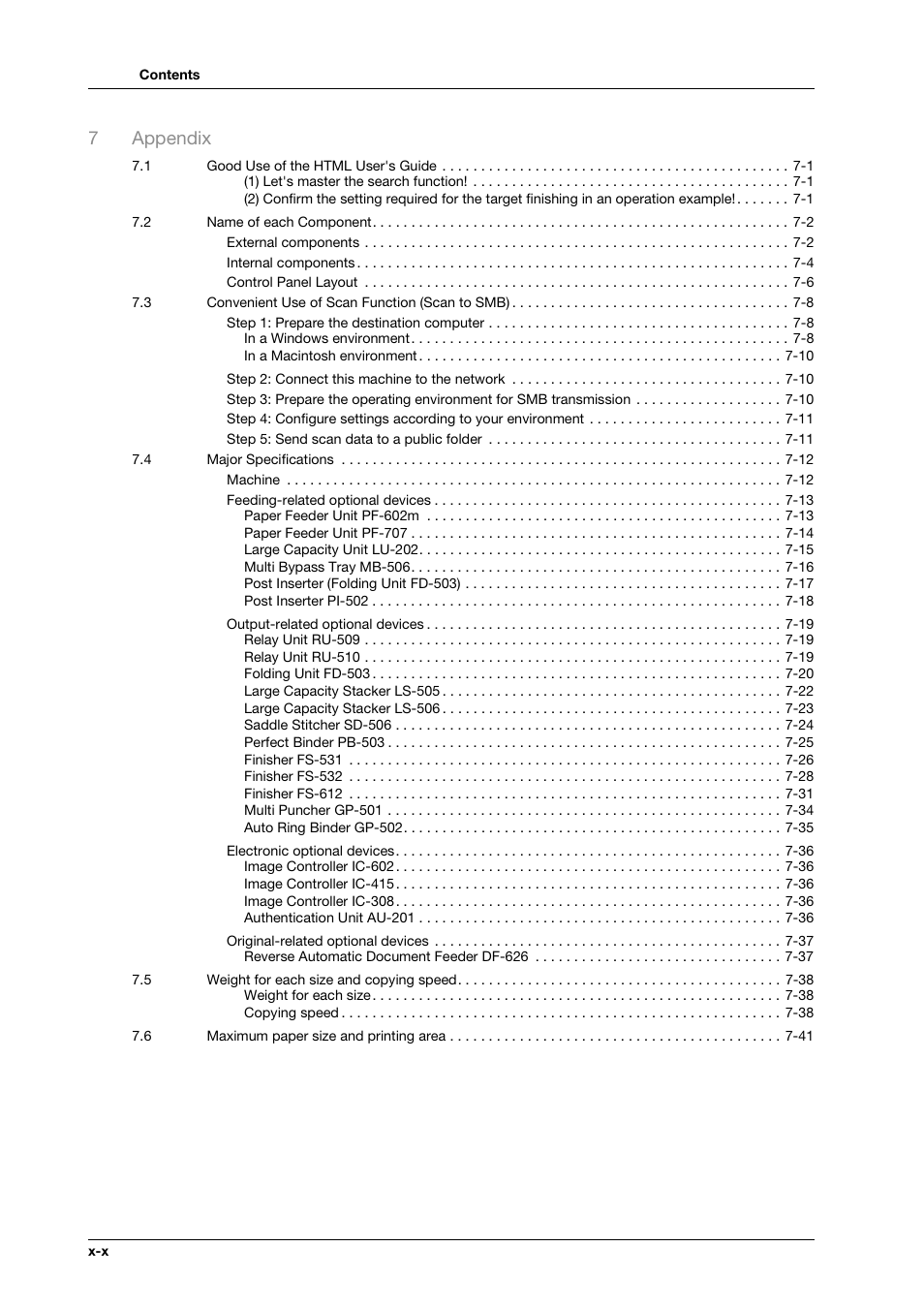 7appendix | Konica Minolta bizhub PRESS C1070 User Manual | Page 12 / 151