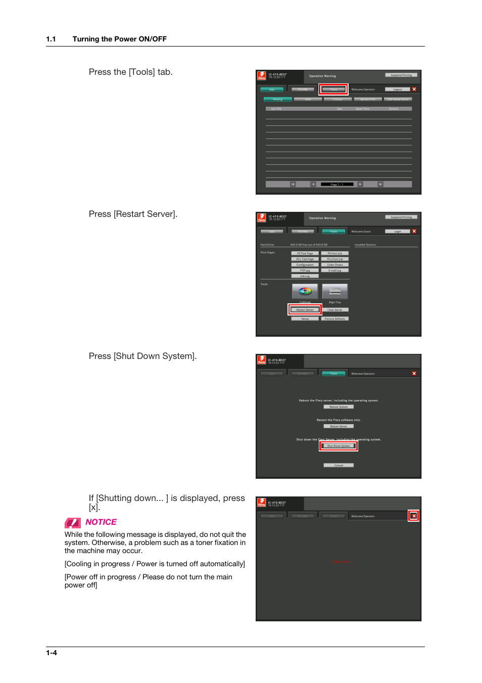 Konica Minolta bizhub PRESS C1070 User Manual | Page 16 / 151