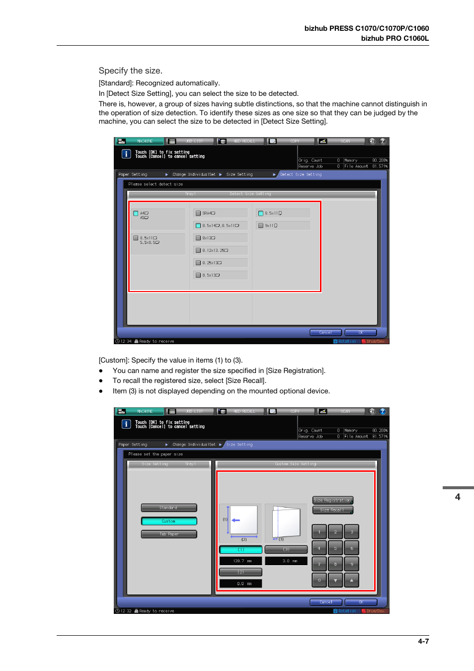 Konica Minolta bizhub PRESS C1070 User Manual | Page 53 / 151