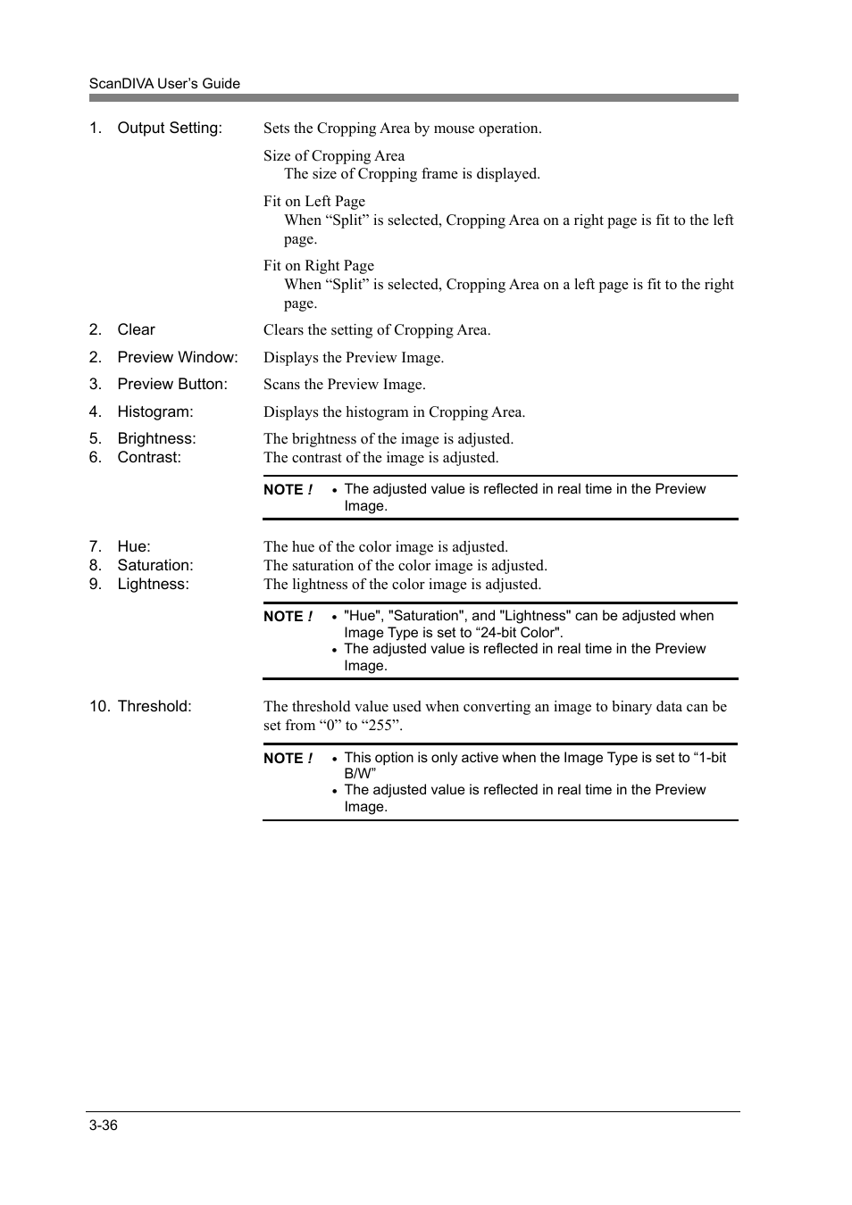 Konica Minolta ScanDiva User Manual | Page 66 / 104