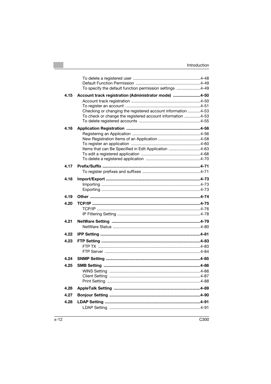 Konica Minolta bizhub C300 User Manual | Page 13 / 392