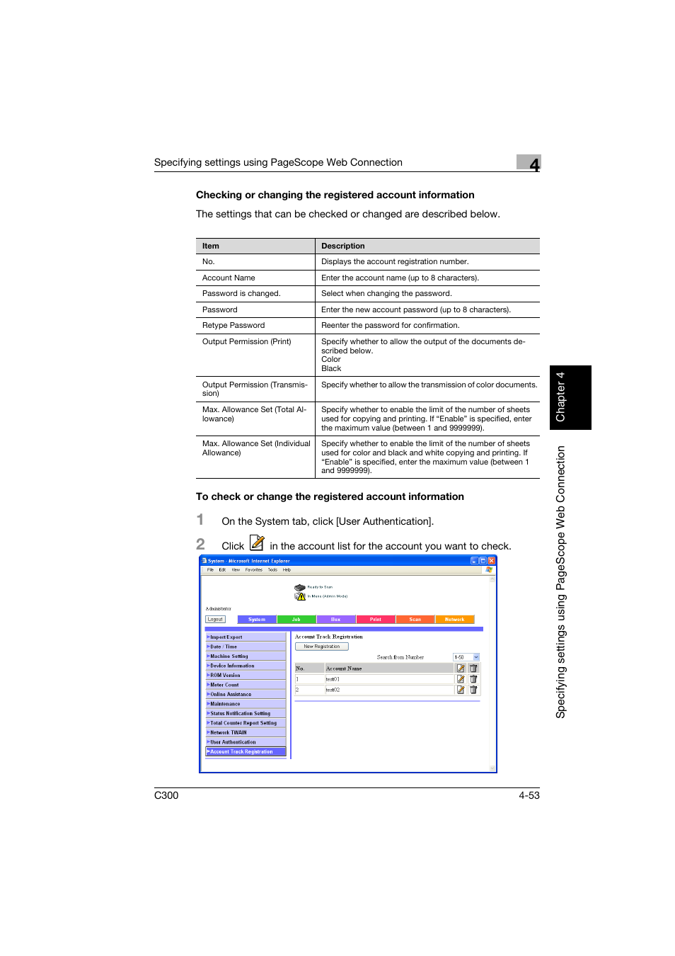 Konica Minolta bizhub C300 User Manual | Page 310 / 392