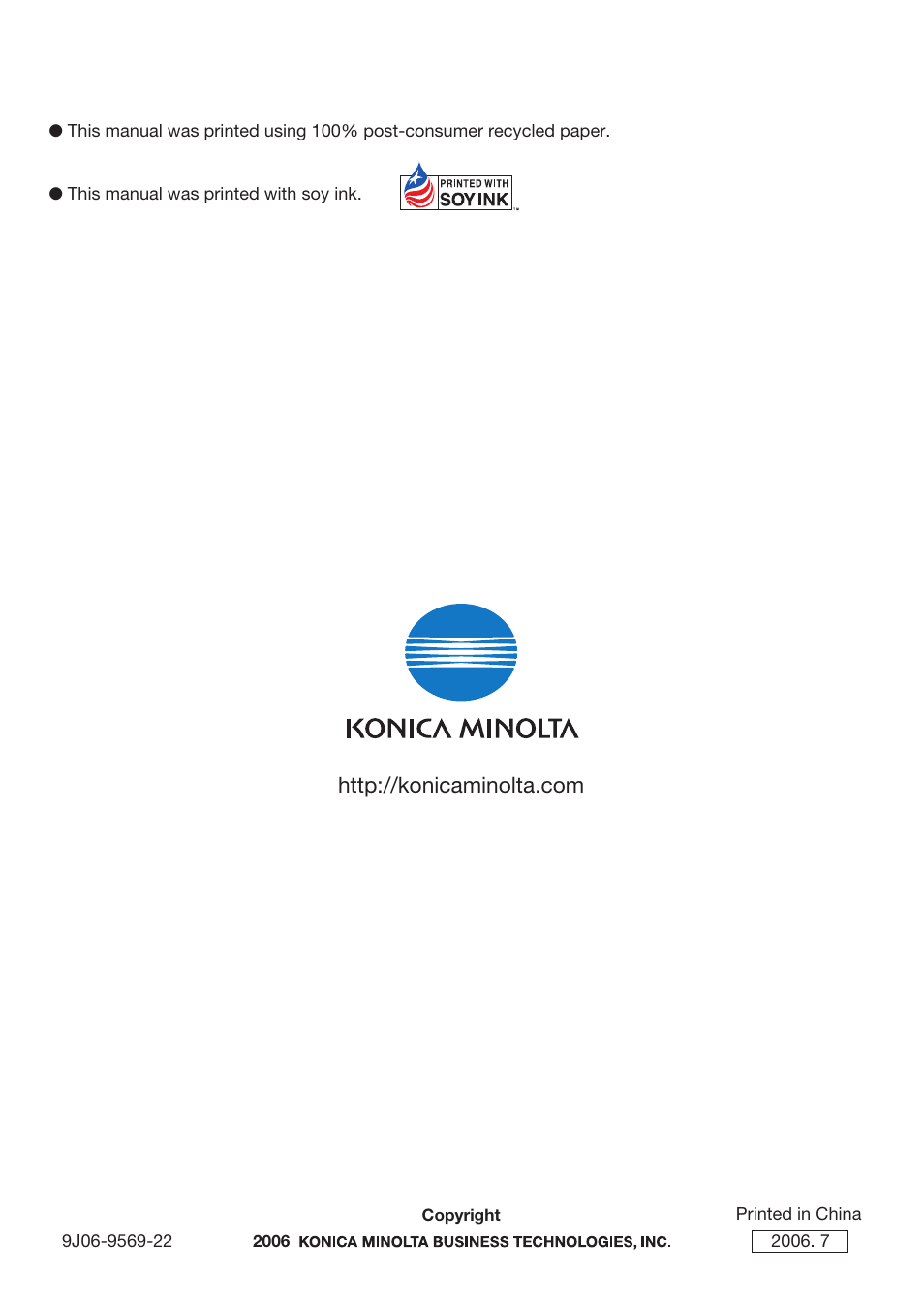 Konica Minolta bizhub C352 User Manual | Page 160 / 160