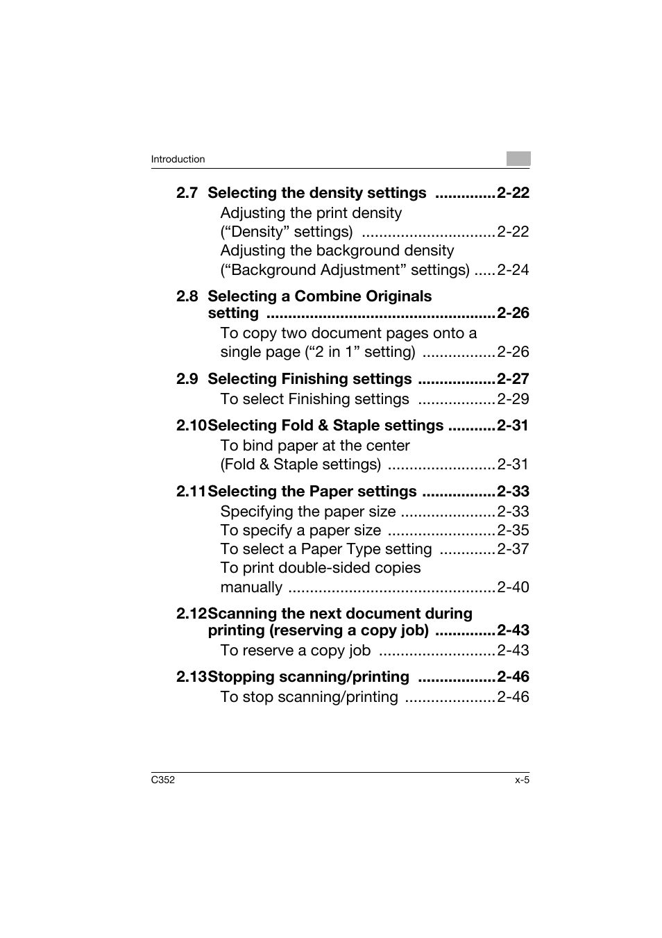 Konica Minolta bizhub C352 User Manual | Page 6 / 160