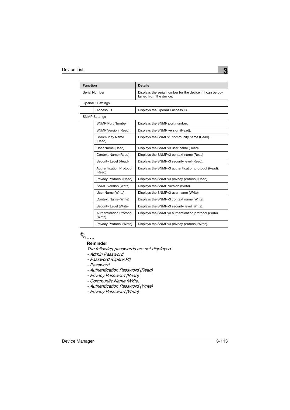 Konica Minolta PageScope Net Care Device Manager User Manual | Page 143 / 331