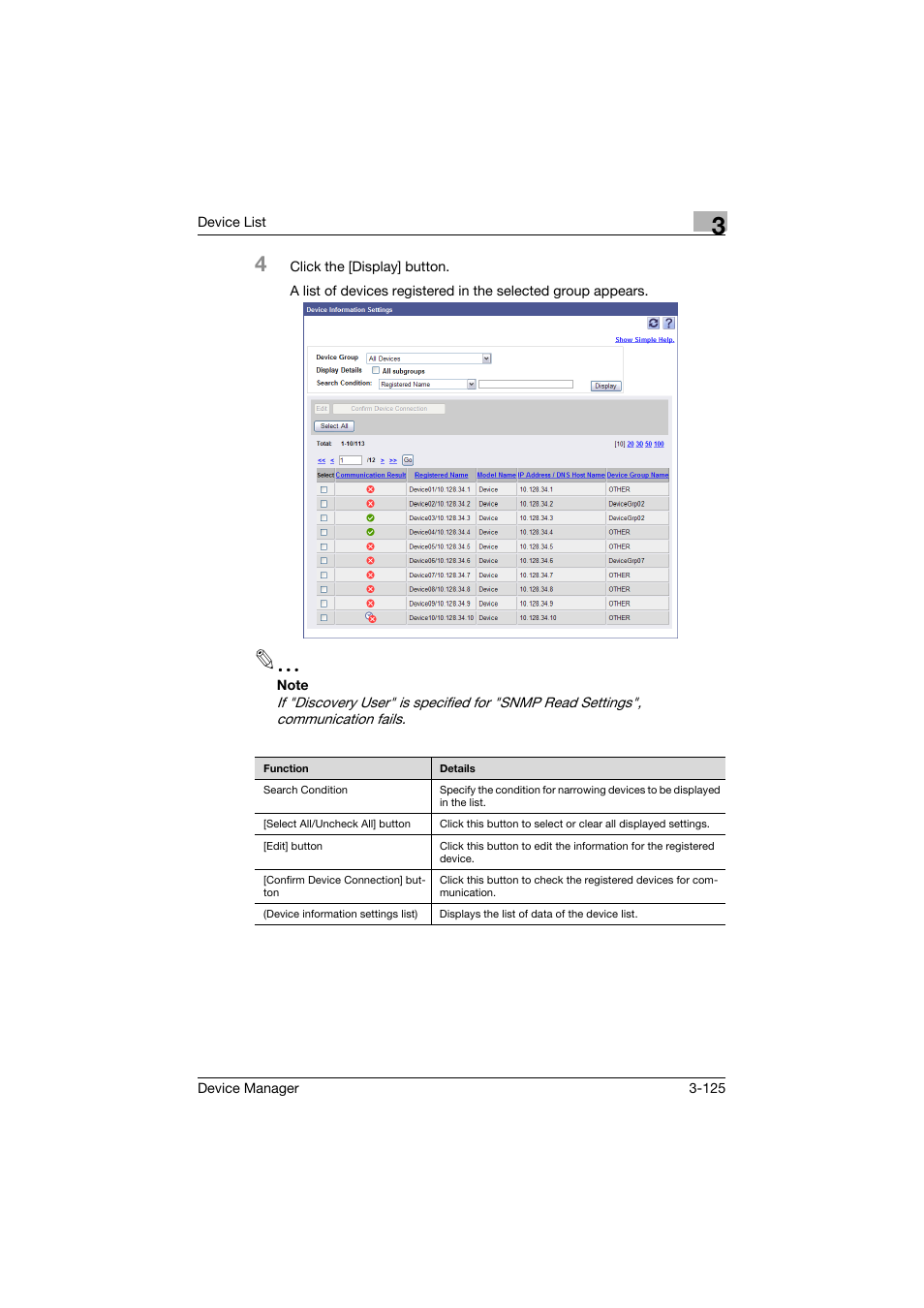 Konica Minolta PageScope Net Care Device Manager User Manual | Page 155 / 331