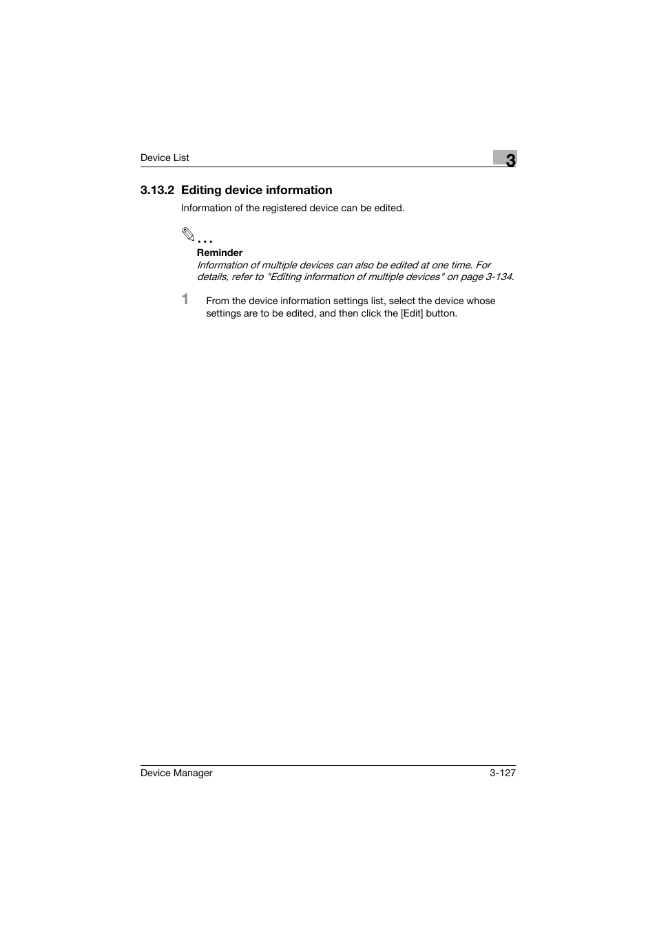 2 editing device information, Editing device information -127 | Konica Minolta PageScope Net Care Device Manager User Manual | Page 157 / 331