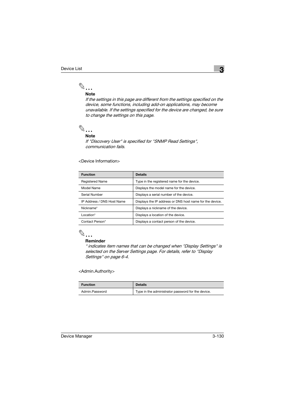 Konica Minolta PageScope Net Care Device Manager User Manual | Page 160 / 331