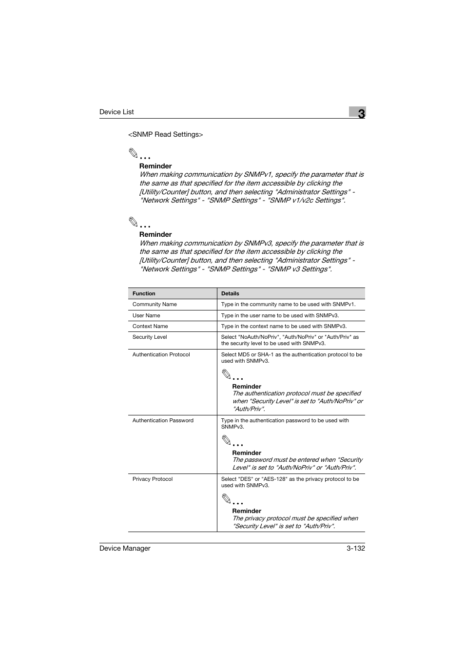 Konica Minolta PageScope Net Care Device Manager User Manual | Page 162 / 331
