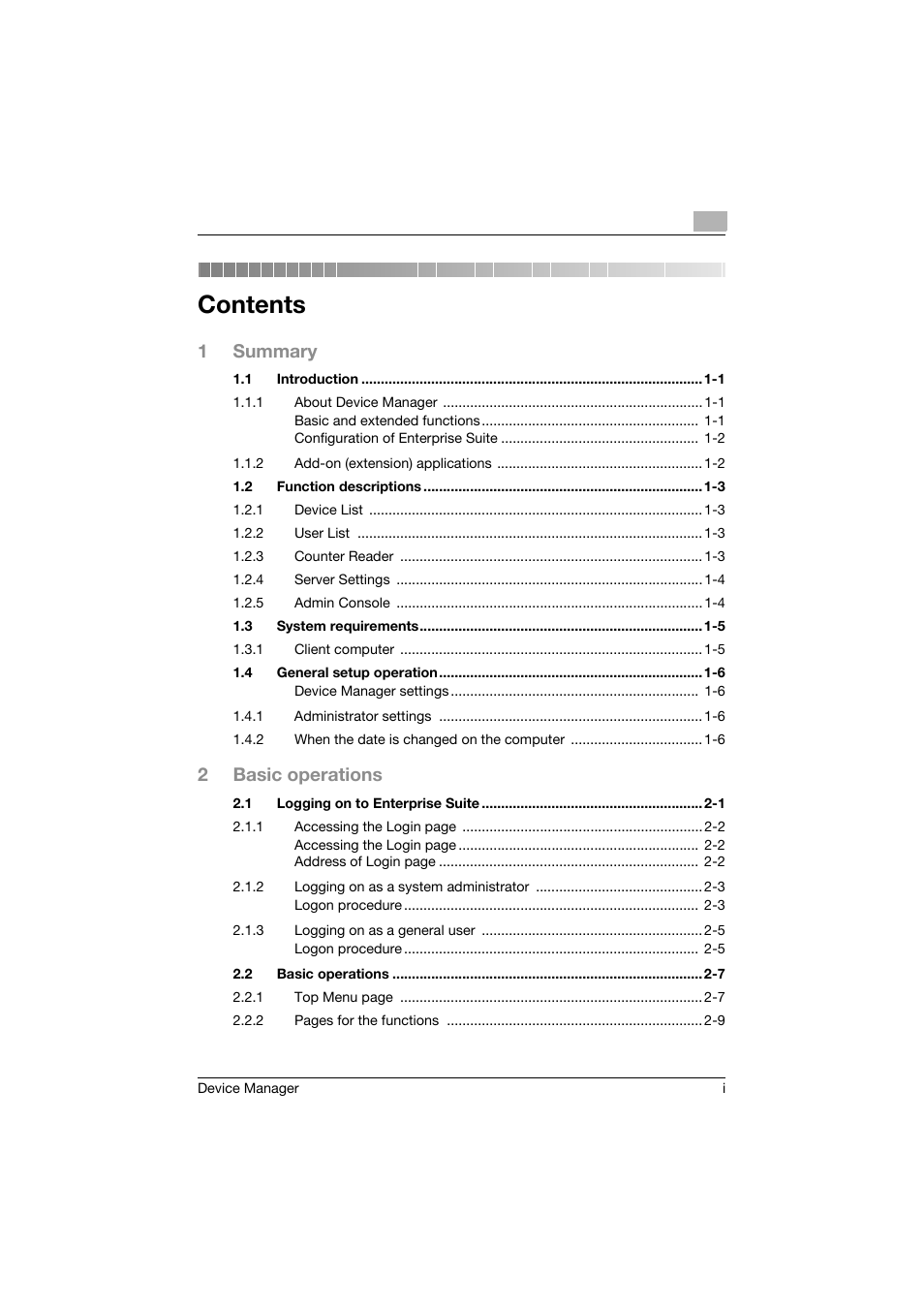 Konica Minolta PageScope Net Care Device Manager User Manual | Page 2 / 331