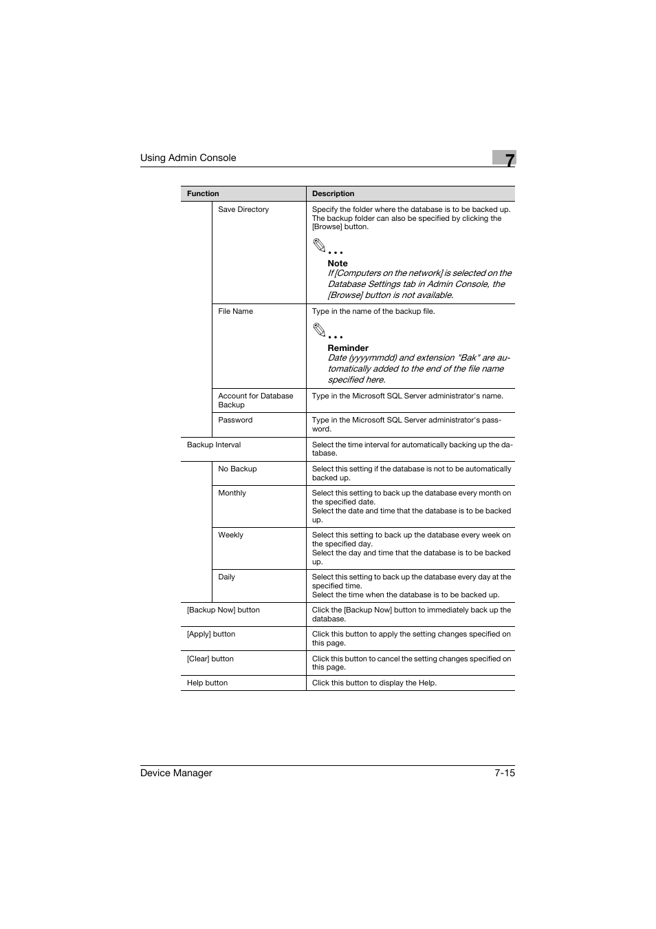 Konica Minolta PageScope Net Care Device Manager User Manual | Page 302 / 331