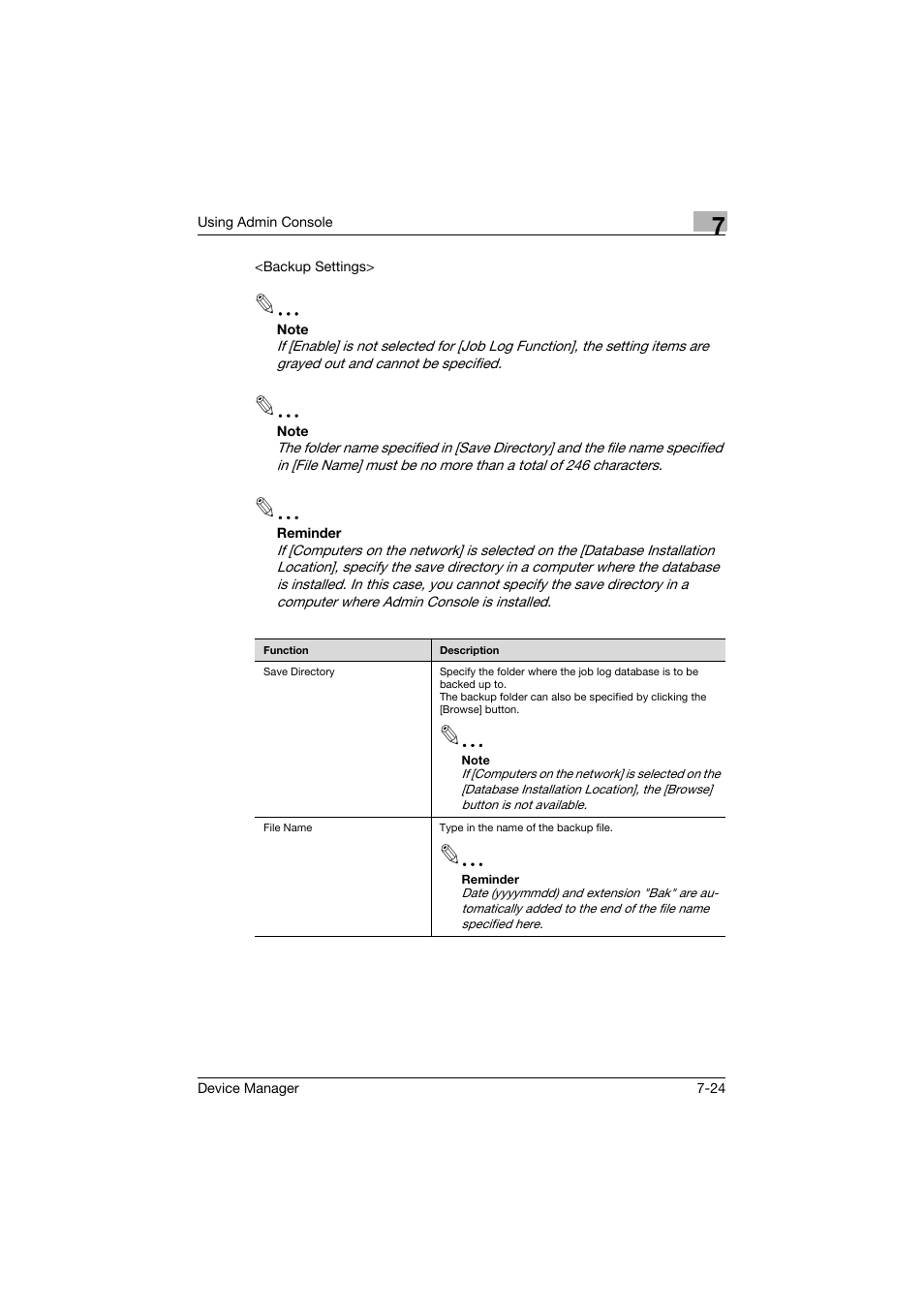Konica Minolta PageScope Net Care Device Manager User Manual | Page 311 / 331